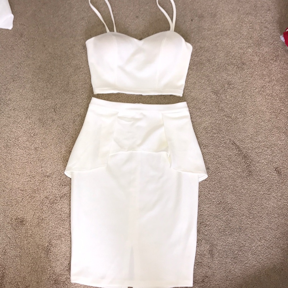 New crop tops and pencil skirts